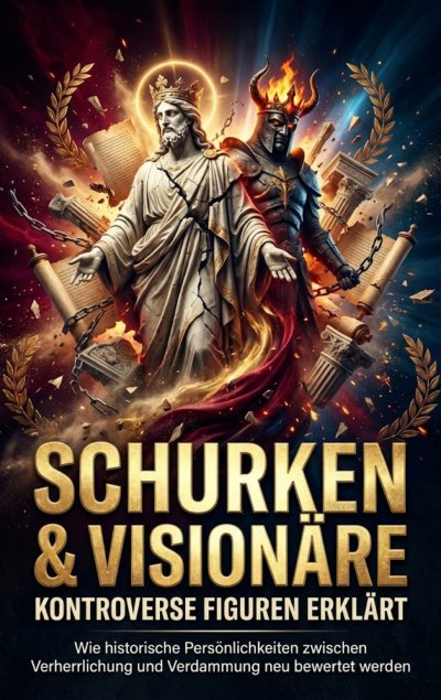 'Cover von Schurken & Visionäre: Kontroverse Figuren erklärt'-Cover