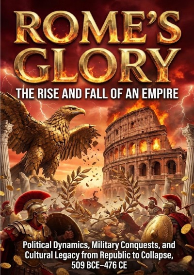 'Cover von Rome’s Glory: The Rise and Fall of an Empire'-Cover