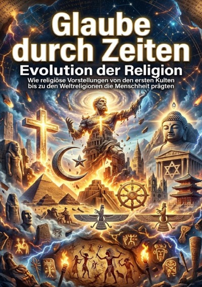 'Cover von Glaube durch Zeiten: Evolution der Religion'-Cover