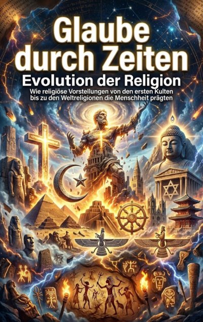 'Cover von Glaube durch Zeiten: Evolution der Religion'-Cover