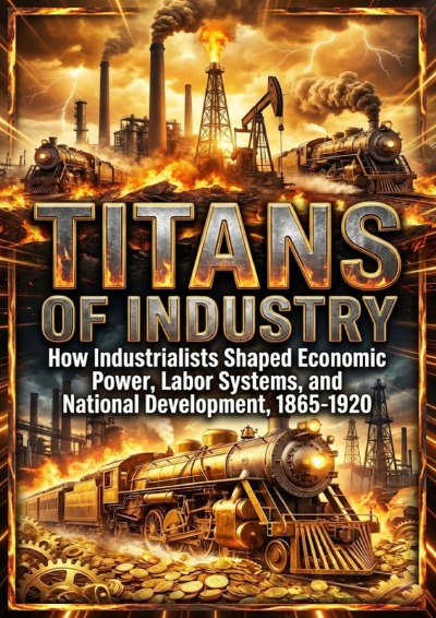 'Cover von Titans of Industry: Tycoons Who Built America'-Cover