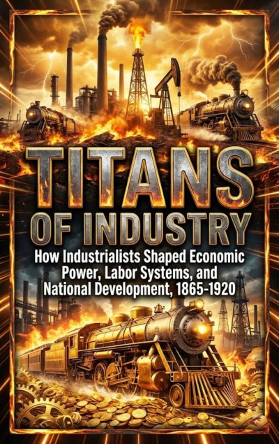 'Cover von Titans of Industry: Tycoons Who Built America'-Cover