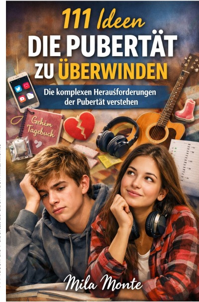 'Cover von 111 Ideen die Pubertät zu überwinden'-Cover