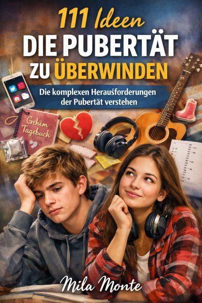 'Cover von 111 Ideen die Pubertät zu überwinden'-Cover
