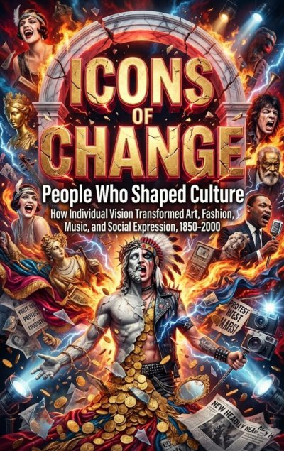 'Cover von Icons of Change: People Who Shaped Culture'-Cover