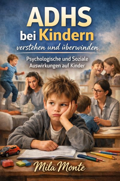'Cover von ADHS bei Kindern verstehen und überwinden'-Cover