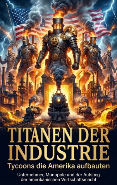 'Cover von Titanen der Industrie: Tycoons die Amerika aufbauten'-Cover