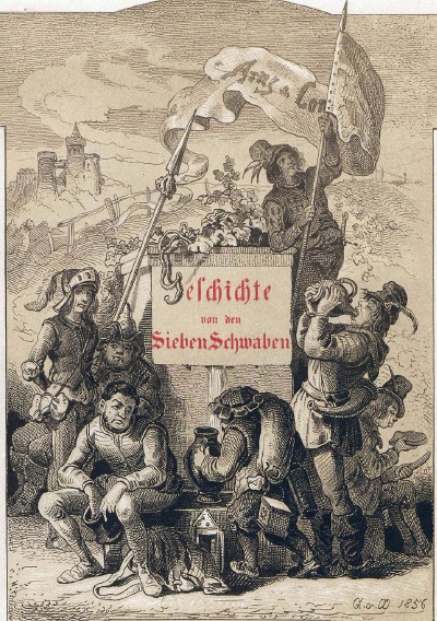 'Cover von Abenteuer der sieben Schwaben und des Spiegelschwaben'-Cover