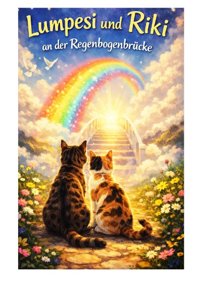 'Cover von Lumpesi und Riki an der Regenbogenbrücke'-Cover