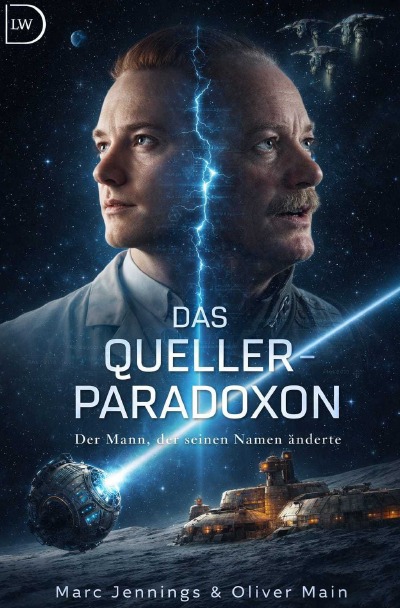 'Cover von DAS QUELLER-PARADOXON – *Der Mann, der seinen Namen änderte –  Eine Mondbasis-Alpha-1-Novelle*'-Cover