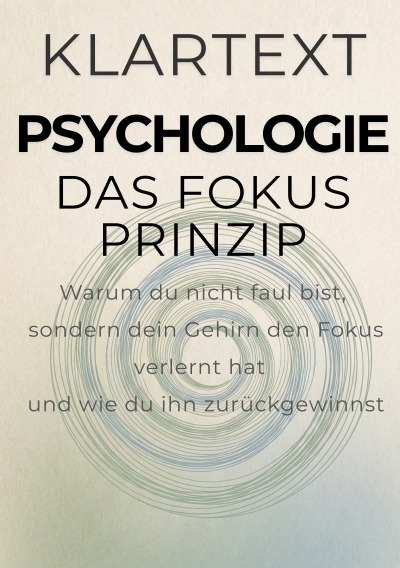 'Cover von Das Fokus-Prinzip'-Cover