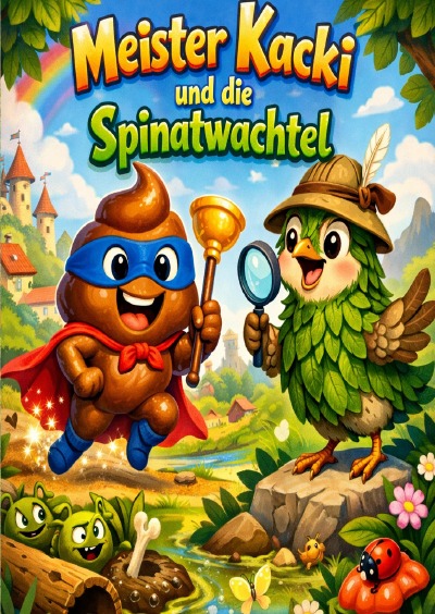 'Cover von Meister Kacki und die Spinatwachtel'-Cover