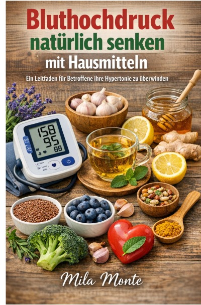 'Cover von Bluthochdruck natürlich senken mit Hausmitteln'-Cover