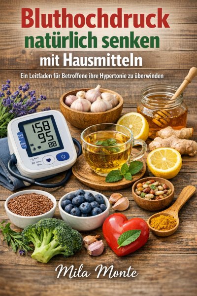 'Cover von Bluthochdruck natürlich senken mit Hausmitteln'-Cover