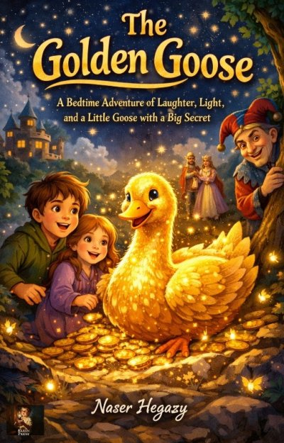 'Cover von The Golden Goose  A Bedtime Adventure of Laughter, Light, and a Little Goose with a Big Secret'-Cover