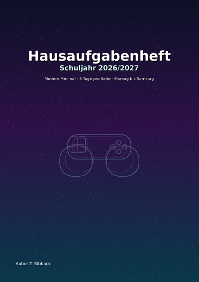 'Cover von Hausaufgabenheft 26/27'-Cover