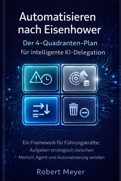 'Cover von Automatisieren nach Eisenhower: Der 4-Quadranten- Plan für intelligente KI Delegation'-Cover