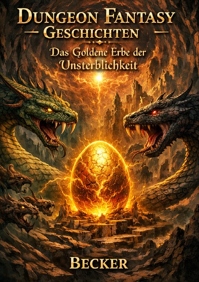 'Cover von Dungeon Fantasy Geschichten I Das Goldene Erbe der Unsterblichkeit'-Cover