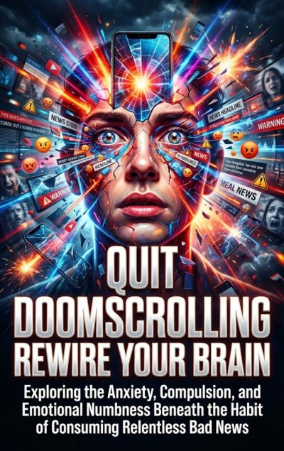 'Cover von Quit Doomscrolling Rewire Your Brain'-Cover