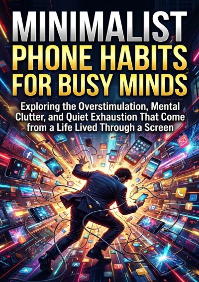 'Cover von Minimalist Phone Habits for Busy Minds'-Cover