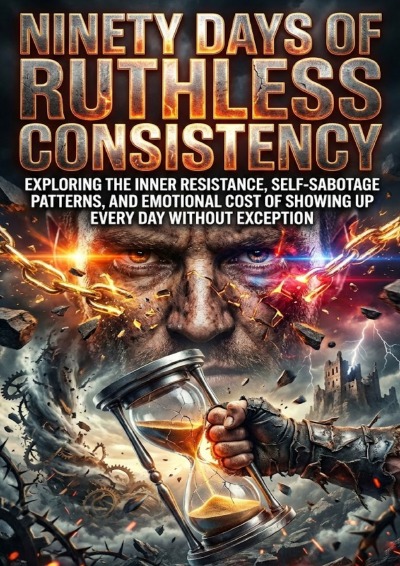 'Cover von Ninety Days of Ruthless Consistency'-Cover