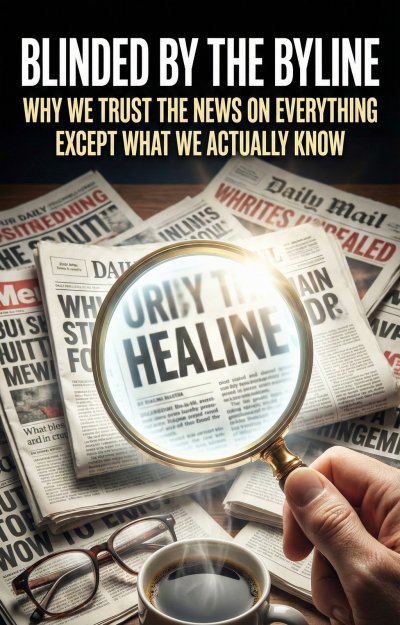 'Cover von Blinded by the Byline'-Cover