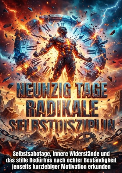 'Cover von Neunzig Tage radikale Selbstdisziplin'-Cover
