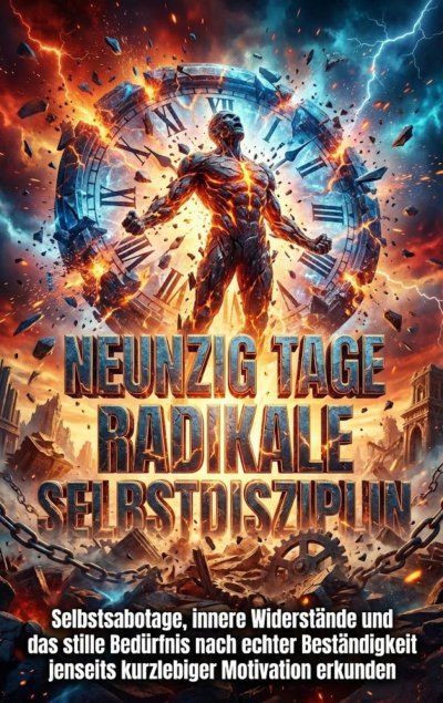 'Cover von Neunzig Tage radikale Selbstdisziplin'-Cover