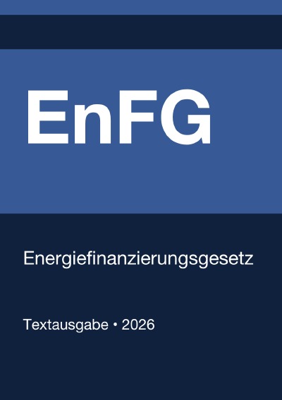 'Cover von EnFG – Energiefinanzierungsgesetz (Deutschland) 2026'-Cover