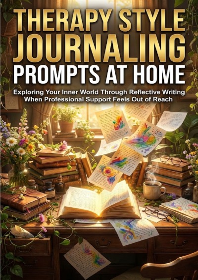 'Cover von Therapy Style Journaling Prompts at Home'-Cover
