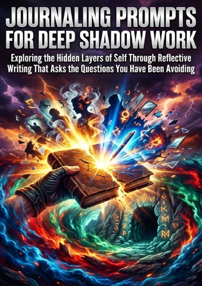 'Cover von Journaling Prompts for Deep Shadow Work'-Cover