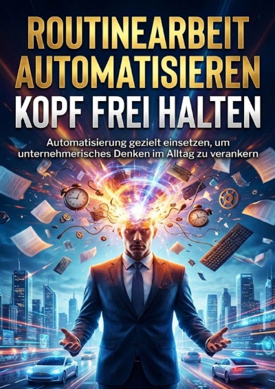 'Cover von Routinearbeit automatisieren Kopf frei halten'-Cover