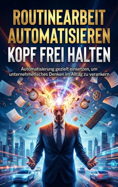 'Cover von Routinearbeit automatisieren Kopf frei halten'-Cover