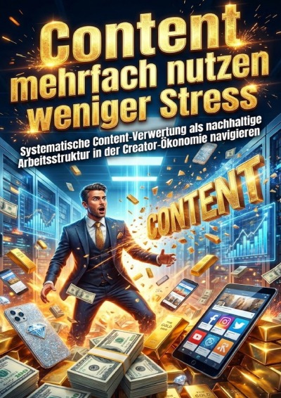'Cover von Content mehrfach nutzen weniger Stress'-Cover