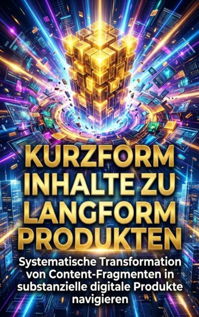 'Cover von Kurzform Inhalte zu Langform Produkten'-Cover