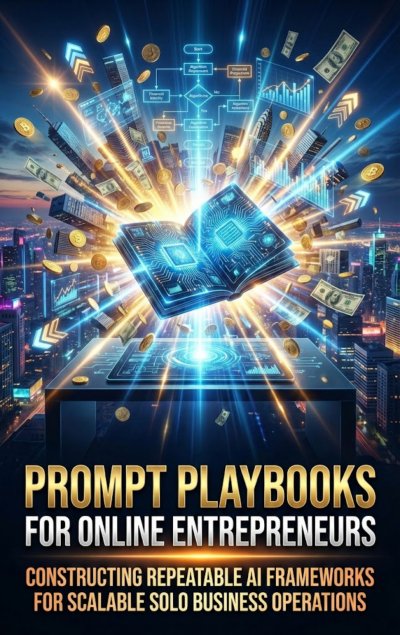 'Cover von Prompt Playbooks for Online Entrepreneurs'-Cover