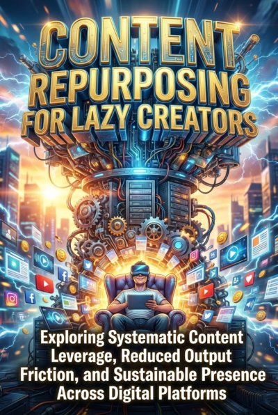 'Cover von Content Repurposing for Lazy Creators'-Cover