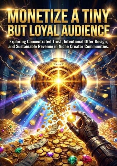 'Cover von Monetize a Tiny but Loyal Audience'-Cover