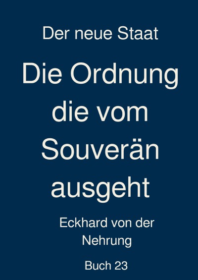 'Cover von Der neue Staat'-Cover