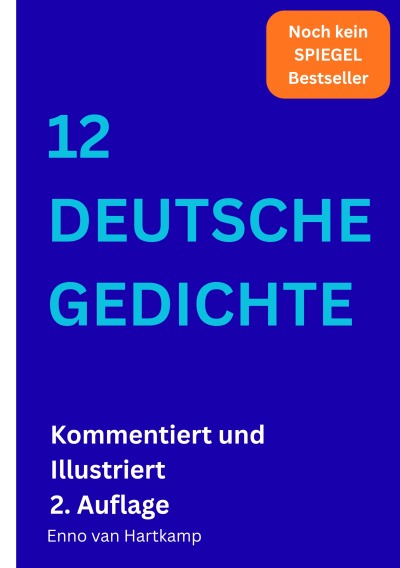 'Cover von 12 Deutsche Gedichte aus drei Jahrhunderten'-Cover