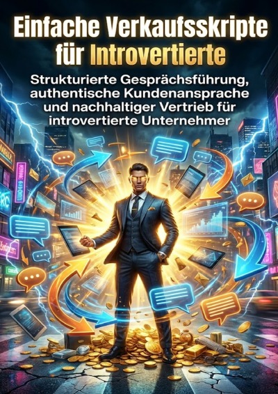 'Cover von Einfache Verkaufsskripte für Introvertierte'-Cover