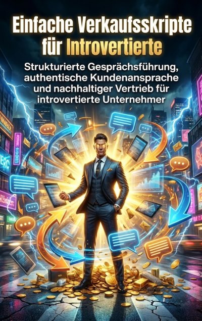 'Cover von Einfache Verkaufsskripte für Introvertierte'-Cover