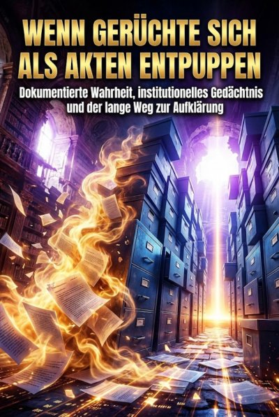 'Cover von Wenn Gerüchte sich als Akten entpuppen'-Cover