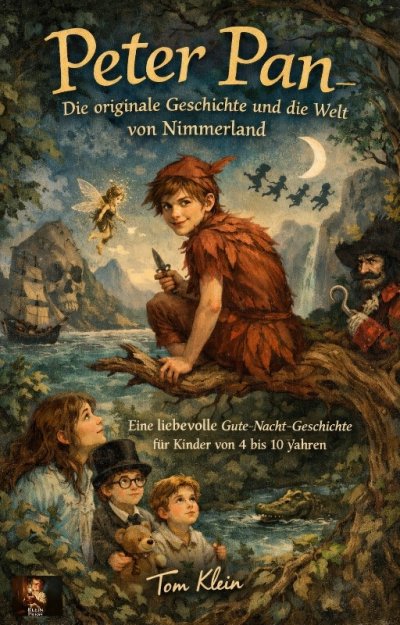 'Cover von Peter Pan — Die originale Geschichte und die Welt von Nimmerland'-Cover