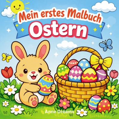 'Cover von Mein erstes Malbuch Ostern'-Cover