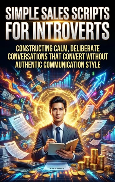 'Cover von Simple Sales Scripts for Introverts'-Cover