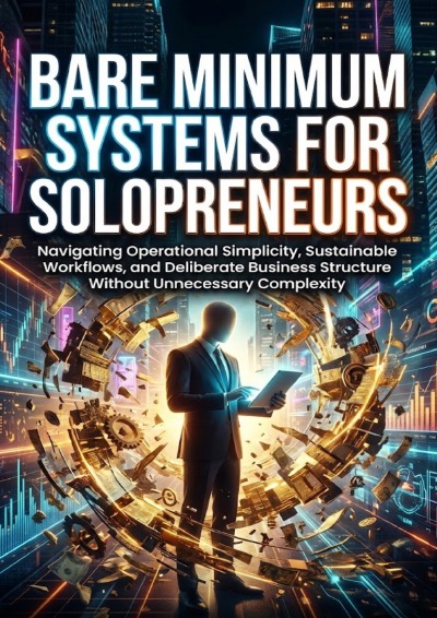 'Cover von Bare Minimum Systems for Solopreneurs'-Cover