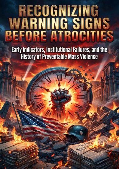 'Cover von Recognizing Warning Signs Before Atrocities'-Cover