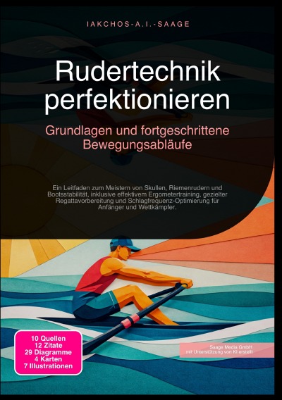 'Cover von Rudertechnik perfektionieren: Grundlagen und fortgeschrittene Bewegungsabläufe'-Cover