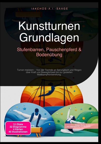 'Cover von Kunstturnen Grundlagen: Stufenbarren, Pauschenpferd & Bodenübung'-Cover